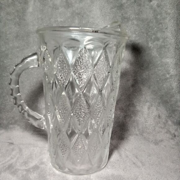 glass pitcher‎ with handle - Picture 3 of 7